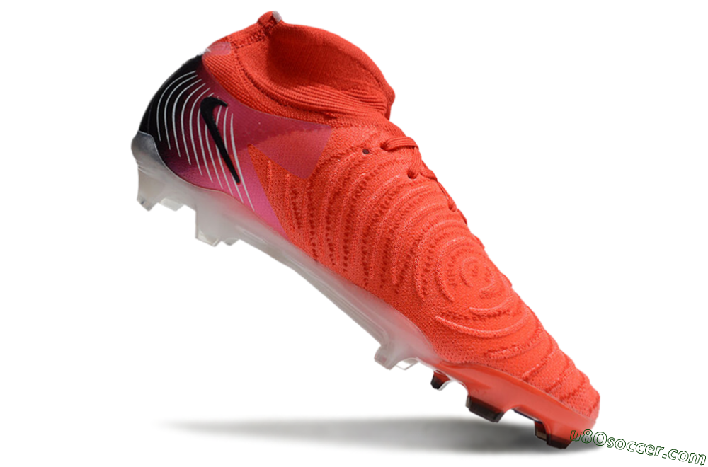 Nike Phantom Luna Elite NU FG Firm Ground Soccer Cleats - Red/Black/White 4