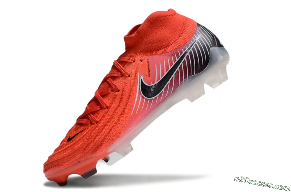 Nike Phantom Luna Elite NU FG Firm Ground Soccer Cleats - Red/Black/White 5