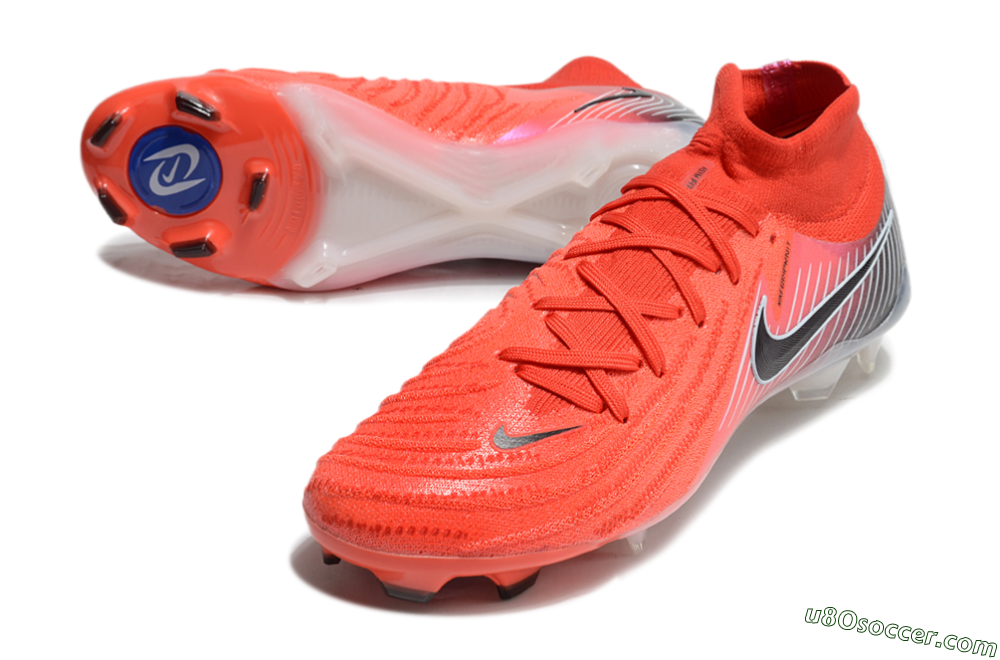 Nike Phantom Luna Elite NU FG Firm Ground Soccer Cleats - Red/Black/White 3