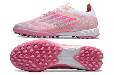 Adidas F50 Pro 304 TF Artificial Turf Soccer Shoes - Pink/White/Purple