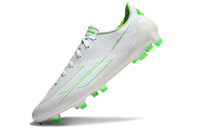 Adidas F50 Adizero FG Firm Ground Soccer Cleats - White/Green