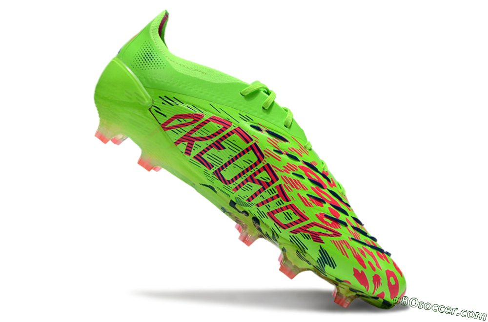 Adidas Predator Elite 24 FG Firm Ground Soccer Cleats - Yellow/Blue/Purple 4