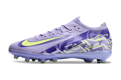 Nike Air Zoom Mercurial Vapor 16 Elite AG Artificial Grass Soccer Cleats - Purple/Yellow/Blue