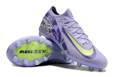 Nike Air Zoom Mercurial Vapor 16 Elite AG Artificial Grass Soccer Cleats - Purple/Yellow/Blue