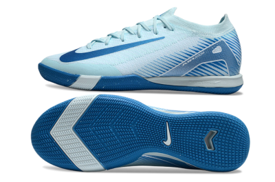 Nike Air Zoom Mercurial Vapor 16 Elite IC Indoor & Futsal Soccer Shoes - Jade/Blue/White