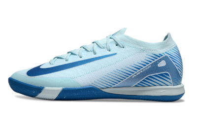 Nike Air Zoom Mercurial Vapor 16 Elite IC Indoor & Futsal Soccer Shoes - Jade/Blue/White
