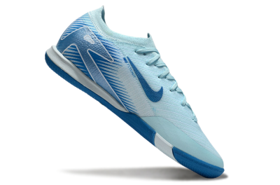 Nike Air Zoom Mercurial Vapor 16 Elite IC Indoor & Futsal Soccer Shoes - Jade/Blue/White