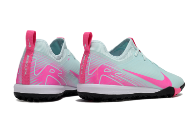 Nike Air Zoom Mercurial Vapor 16 Pro TF Artificial Turf Soccer Shoes - Jade/Pink/White