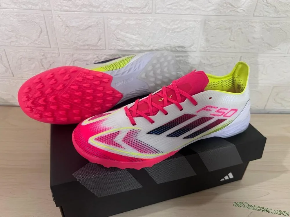 Adidas F50 PRO TF 260mm ホワイト/レッド/イエロー adidas アディダス F50 PRO TF(ホワイト/レッド/イエロー