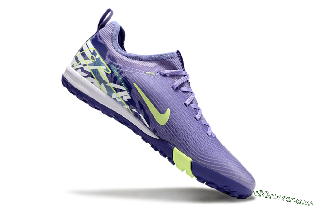 Nike Air Zoom Mercurial Vapor 16 Pro TF Artificial Turf Soccer Shoes - Purple/Yellow/White 5
