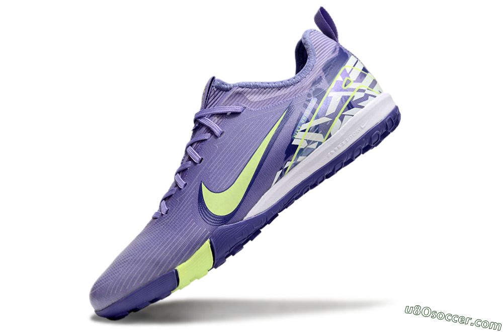 Nike Air Zoom Mercurial Vapor 16 Pro TF Artificial Turf Soccer Shoes - Purple/Yellow/White 6