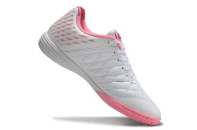 Nike Lunar Gato 2 IC Indoor & Futsal Soccer Shoes - White/Pink/Black