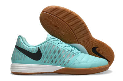 Nike Lunar Gato 2 IC Indoor & Futsal Soccer Shoes - Blue/Black/White