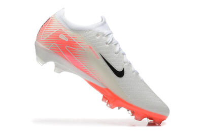 Nike Air Zoom Mercurial Vapor 16 Elite FG Firm Ground Soccer Cleats - White/Black/Pink