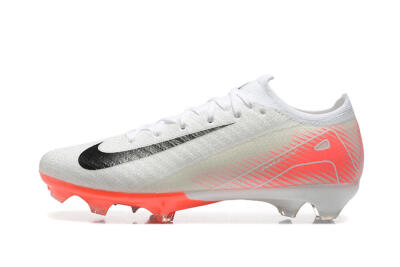 Nike Air Zoom Mercurial Vapor 16 Elite FG Firm Ground Soccer Cleats - White/Black/Pink