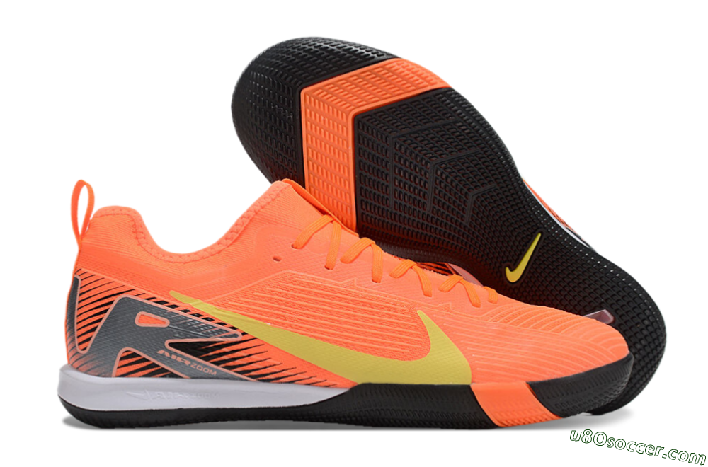 Nike Air Zoom Mercurial Vapor 16 Pro IC Indoor & Futsal Soccer Shoes - Red/Yellow/White 1
