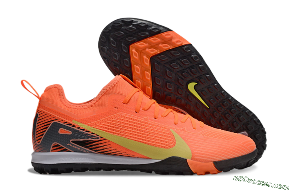 Nike Air Zoom Mercurial Vapor 16 Pro TF Artificial Turf Soccer Shoes - Red/Yellow/White 1