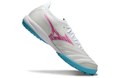 Mizuno Morelia Neo Sala M8 TF Artificial Turf Soccer Shoes - Beige/Pink/Grey