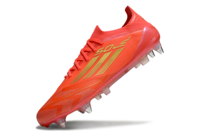Adidas F50 Elite SG Soft Ground Soccer Cleats - Red/Gold
