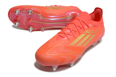 Adidas F50 Elite SG Soft Ground Soccer Cleats - Red/Gold