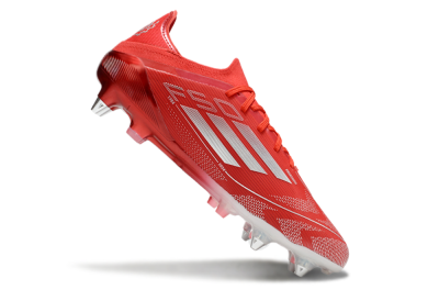 Adidas F50 Elite SG Soft Ground Soccer Cleats - Red/Silver
