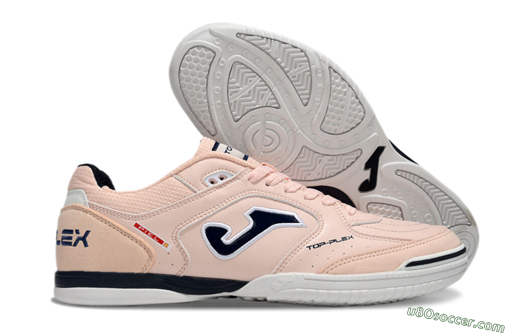 Joma Top Flex IC Indoor & Futsal Soccer Shoes - Pink/Black/White 1