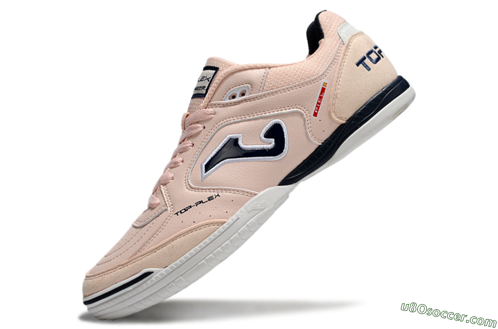 Joma Top Flex IC Indoor & Futsal Soccer Shoes - Pink/Black/White 5