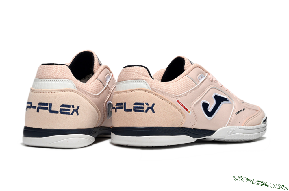 Joma Top Flex IC Indoor & Futsal Soccer Shoes - Pink/Black/White 6