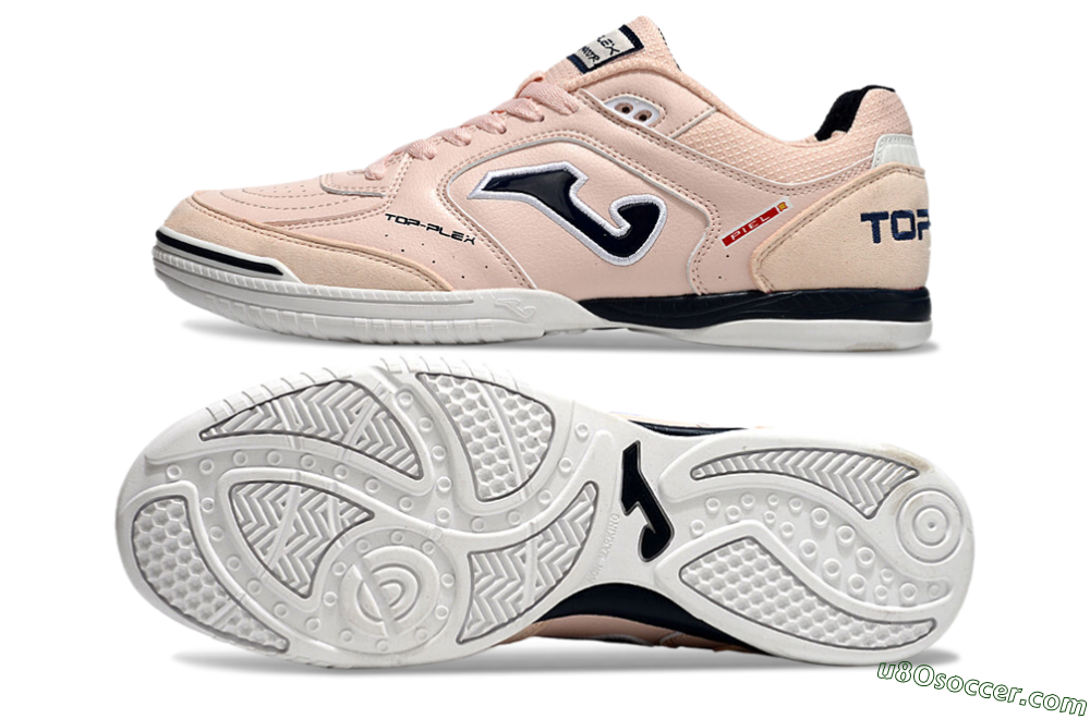 Joma Top Flex IC Indoor & Futsal Soccer Shoes - Pink/Black/White 0