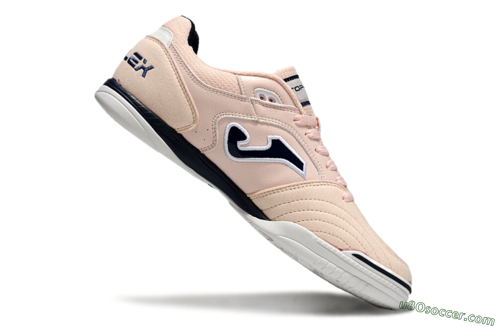 Joma Top Flex IC Indoor & Futsal Soccer Shoes - Pink/Black/White 4