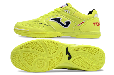 Joma Top Flex IC Indoor & Futsal Soccer Shoes - Yellow/Black/Red