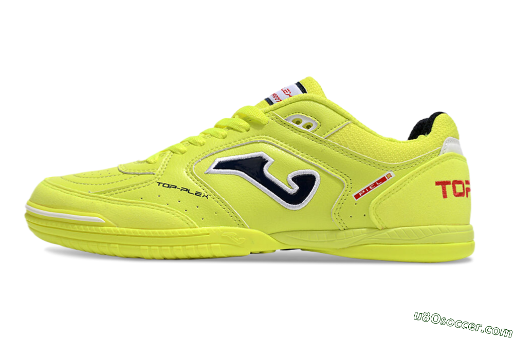 Joma Top Flex IC Indoor & Futsal Soccer Shoes - Yellow/Black/Red 2