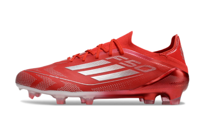 Adidas F50 Elite FG Firm Ground Soccer Cleats - Red/Silver