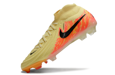 Nike Phantom Luna Elite NU FG Firm Ground Soccer Cleats - Yellow/Black/Red