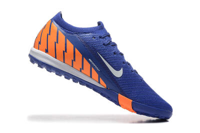 Nike Air Zoom Mercurial Vapor 16 Elite TF Artificial Turf Soccer Shoes - Blue/White/Orange