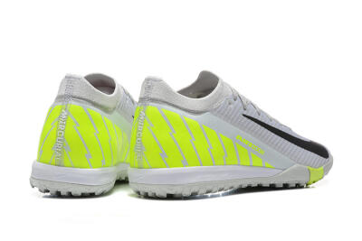 Nike Air Zoom Mercurial Vapor 16 Elite TF Artificial Turf Soccer Shoes - Grey/Yellow/Silver