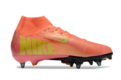 Nike Air Zoom Mercurial Superfly 10 Elite SG Soft Ground Soccer Cleats - Red/Yellow/Black