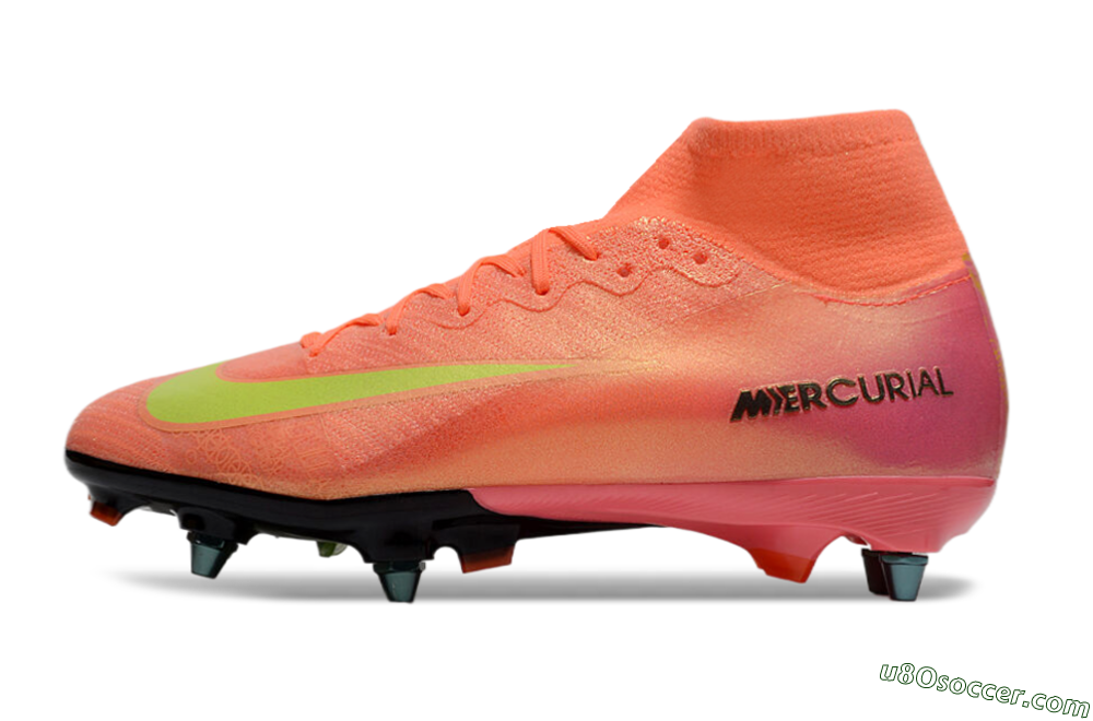 Nike Air Zoom Mercurial Superfly 10 Elite SG Soft Ground Soccer Cleats - Red/Yellow/Black 2
