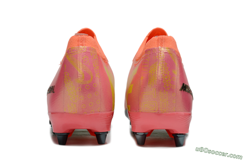 Nike Air Zoom Mercurial Vapor 16 Elite SG Soft Ground Soccer Cleats - Red/Yellow/Black 5