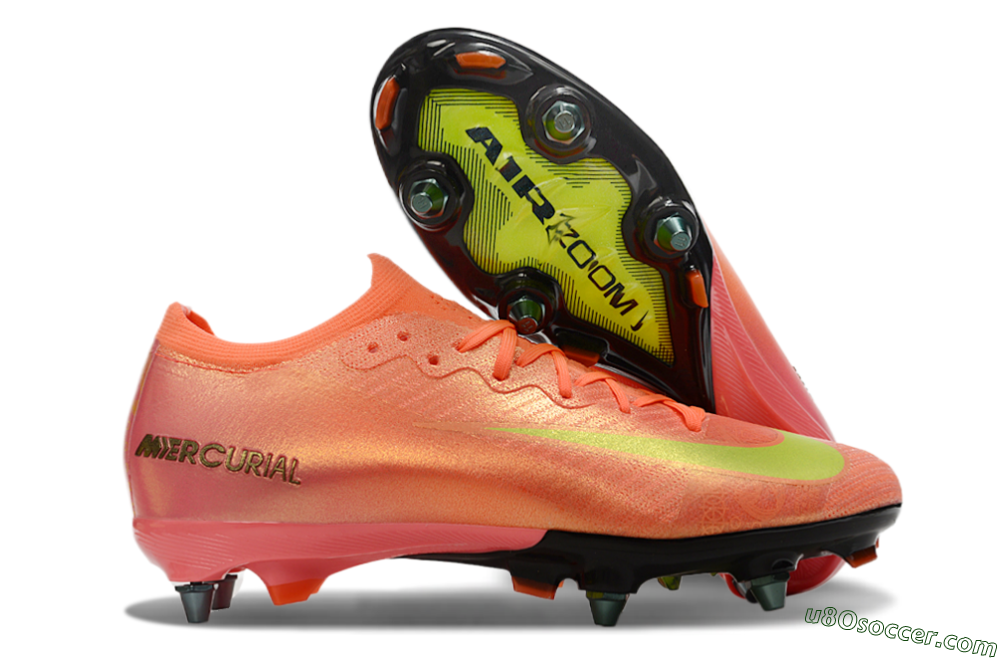 Nike Air Zoom Mercurial Vapor 16 Elite SG Soft Ground Soccer Cleats - Red/Yellow/Black 1