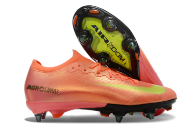 Nike Air Zoom Mercurial Vapor 16 Elite SG Soft Ground Soccer Cleats - Red/Yellow/Black