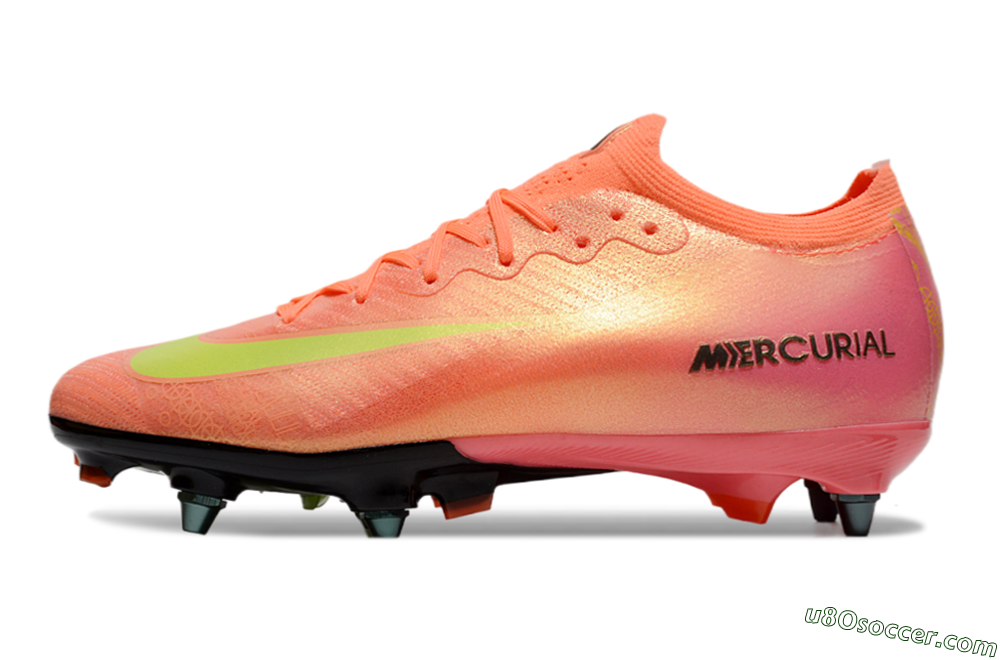 Nike Air Zoom Mercurial Vapor 16 Elite SG Soft Ground Soccer Cleats - Red/Yellow/Black 2