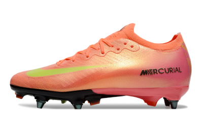 Nike Air Zoom Mercurial Vapor 16 Elite SG Soft Ground Soccer Cleats - Red/Yellow/Black
