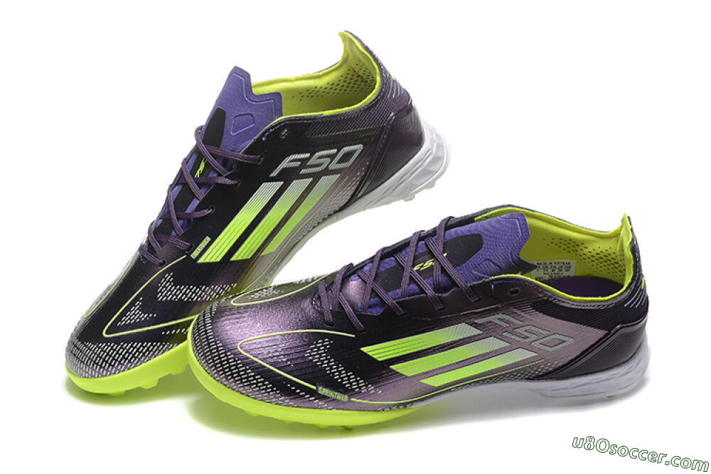 adidas F50 Pro Turf Soccer Sneakers - White | Free Shipping