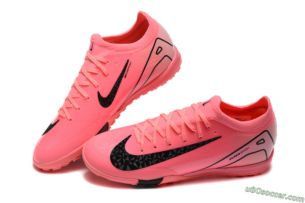 Nike Air Zoom Mercurial Vapor 16 Elite TF Artificial Turf Soccer Shoes - Pink/Black 3