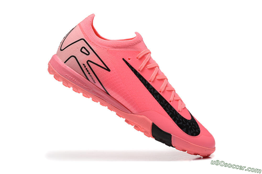 Nike Air Zoom Mercurial Vapor 16 Elite TF Artificial Turf Soccer Shoes - Pink/Black 4
