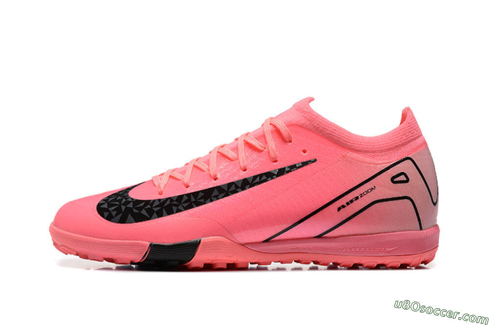 Nike Air Zoom Mercurial Vapor 16 Elite TF Artificial Turf Soccer Shoes - Pink/Black 2