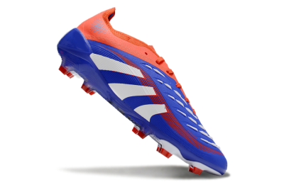 Adidas Predator 25 Elite FG Firm Ground Soccer Cleats - Blue/White/Red