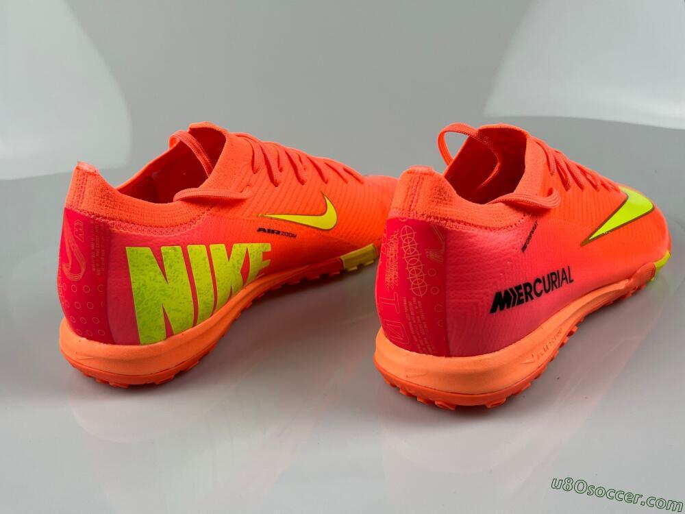 Nike Air Zoom Mercurial Vapor 16 Elite TF Artificial Turf Soccer Shoes - Red/Yellow/Black