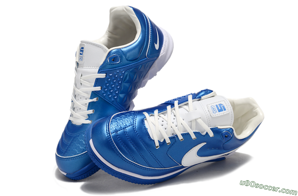 Nike Gota 2 IC Indoor & Futsal Soccer Shoes - Blue/White 2